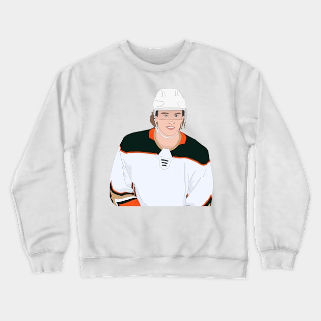 Trevor Zegras Crewneck Sweatshirt by aimeefergiex